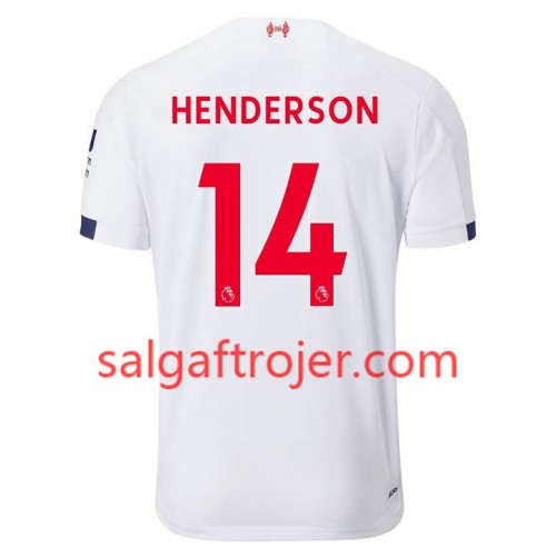 Liverpool Fodboldtrøjer Jordan Henderson 14 Udebanesæt 2019/20 Kort ærmer Liverpool Fodboldtrøjer Jordan Henderson 14 Udebanesæt 2019/20 Kort ærmer